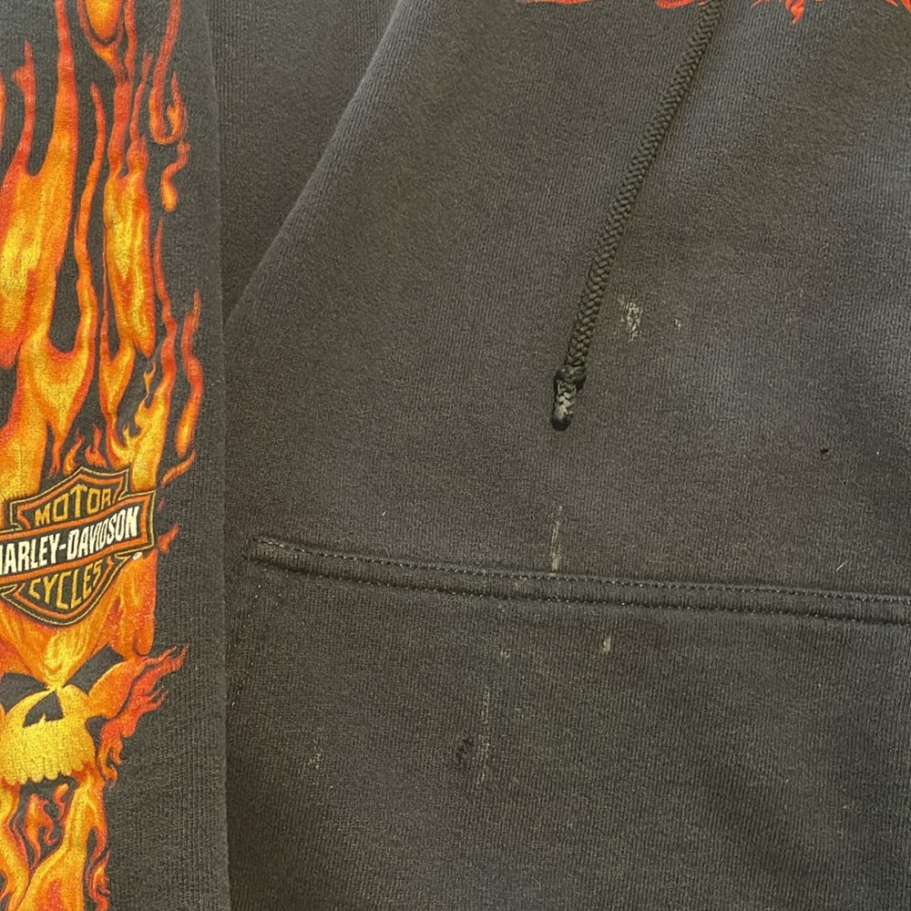 Vintage Harley Davidson Hoodie - Picture 3 of 4